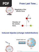 From Last Time : Magnitude of The Electric Force