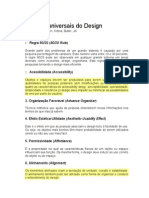 Princípios Universais Do Design