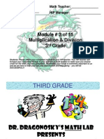 Module 3 Multiplication divisionDR. DRAGON PDF