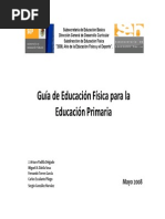 Guia de Educacion Fisica para La Escuela Primaria