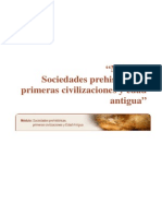 Modulo Sociedades Prehistoricas