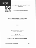 Manual de Reologia para El Laboratorio Experimental Multidisciplinario I