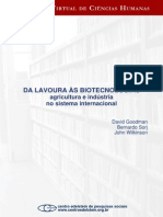 GOODMAN SORJ WILKINSON Da Lavoura As Biotecnologias