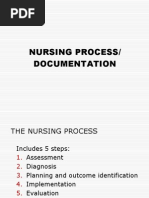 Nursing Process and Documentation