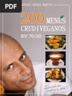 200 Menus Raw Vegan