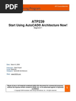 Autocad Architecture Segment 1