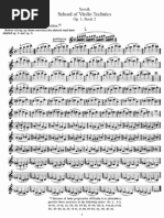 Sevcik - School of Violin Technique Book 2 (Exercises in The 2nd To 7th Positions) PDF