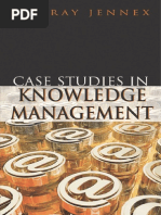 Case Studies in Knowledge Management 