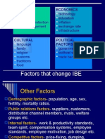 2 - Factors Changing IBE, Economic Growth Impact