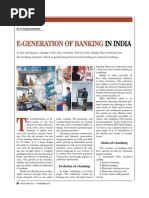 E Generation of Banking in India