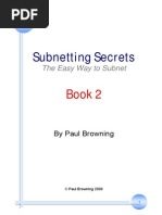 Subnetting Secrets Book 2