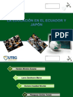 Estudio Comparativo Ecuador - Japon