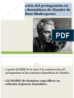 La Construcción Del Protagonista en Hamlet CLASE