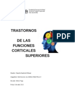 Trastornos de La Funciones Corticales Superiores