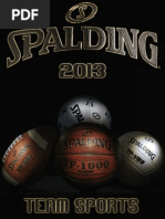 2013 Spalding Team Catalog