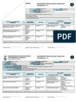 Planificación Curricular Informática Octavo Noveno y Décimo