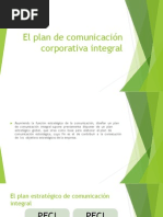 El Plan de Comunicación Corporativa Integral 15.03.2014