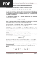 Seminario Problemas 2. Fundición y Pulvimetalurgia PDF