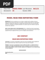 Model Near Miss Reporting Form - Docx 2