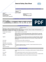 Material Safety Data Sheet