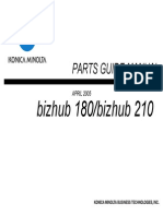 Bizhub 180 Parts Manual