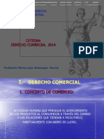 Derecho Comercial GENERALIDADES. Concepto y Fuentes