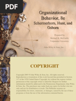 Organizational Behavior, 8e: Schermerhorn, Hunt, and Osborn