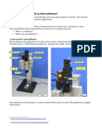 Autocollimator Applications