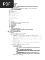 Criminal Law Outline