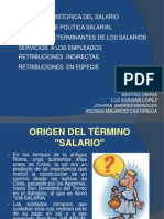 Origen Del Salario