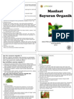 Brosur Sayuran Organik