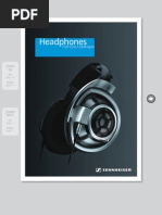 Sennheiser Spring 2009 Full Line Catalogue