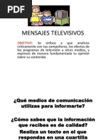 Mensajes Televisivos