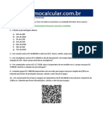 Matemática Financeira Exercícios Resolvidos PDF