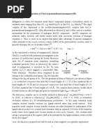 Tris (Acetilacetonato) Manganeso (III)