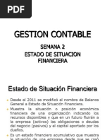 Estado de Situacion Financiera