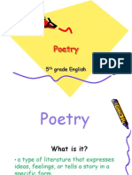 Fifth Grade Poetry Unit