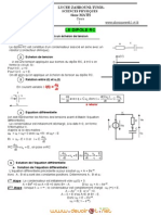 Cours Physique Dipole RC Bac Math