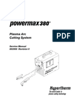 Plasma Arc Cutting System: Service Manual 803990 Revision 0