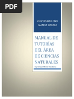 Manual de Turorias de CNCI en Ciencias Naturales Ing. Enrique