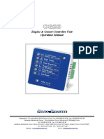 Engine & Genset Controller Unit Operation Manual