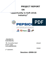 Opportunity in Soft Drink Industry