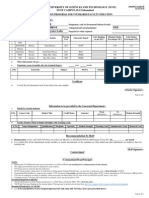 Appendix 2 To Annex B - Application Performa For TVF Inducation