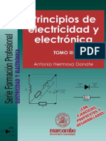 Principios de Electricidad y Electronica - Tomo III