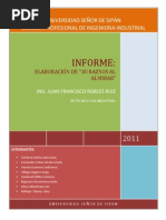 Informe de Duraznos en Almibar