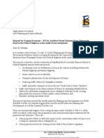 Sandford Street EIS: ACT PS Letter - EIS Application - 28 Oct 09