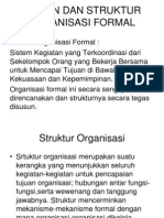 Desain Dan Struktur Organisasi