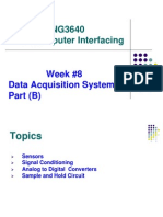  Week Data Acquisition 