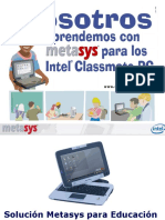 Metasys - Solución para Educación Basados en Los Intel® Classmate PC