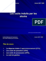 Les Couts Induits Par Les Stocks